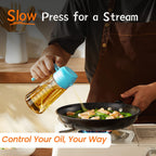 SprayMaster Duo: 16oz Olive Oil Dispenser - Black -  by Handbags Specialist Headquarter | Available at Handbags Specialist Headquarter