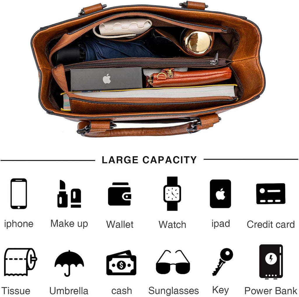 Vintage Western Tote: Embossed Concho Shoulder Bag - Totes by Handbags Specialist Headquarter | Available at Handbags Specialist Headquarter