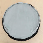 VersaPouf: Unstuffed Ottoman & Foot Rest Cover - Decor by Handbags Specialist Headquarter | Available at Handbags Specialist Headquarter