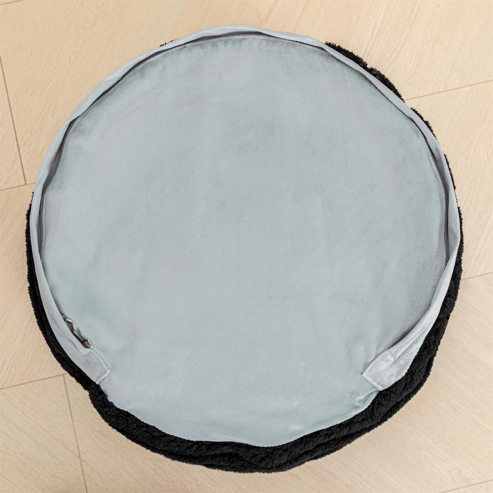 VersaPouf: Unstuffed Ottoman & Foot Rest Cover - Decor by Handbags Specialist Headquarter | Available at Handbags Specialist Headquarter