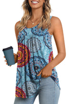 Longyuan Summer Sleeveless Tunics for Women - Tops by Handbags Specialist Headquarter | Available at Handbags Specialist Headquarter