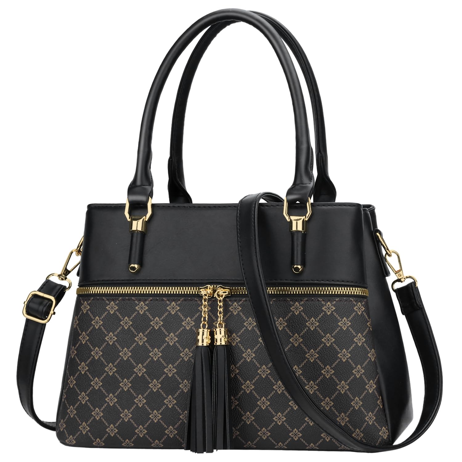 Luxe Leather Satchel & Crossbody Bags -  by Handbags Specialist Headquarter | Available at Handbags Specialist Headquarter