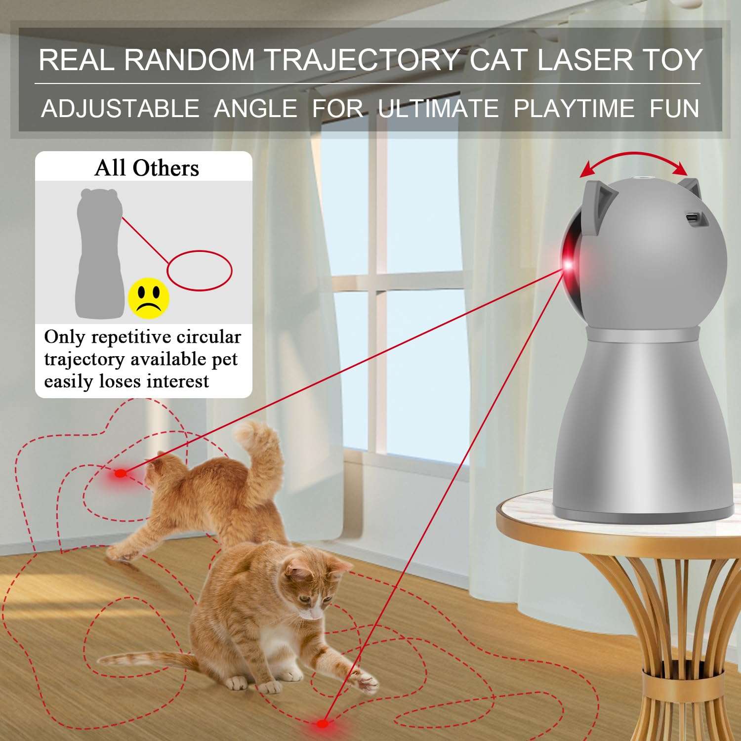MovePurr Laser Toy - Pet Supplies by Handbags Specialist Headquarter | Available at Handbags Specialist Headquarter