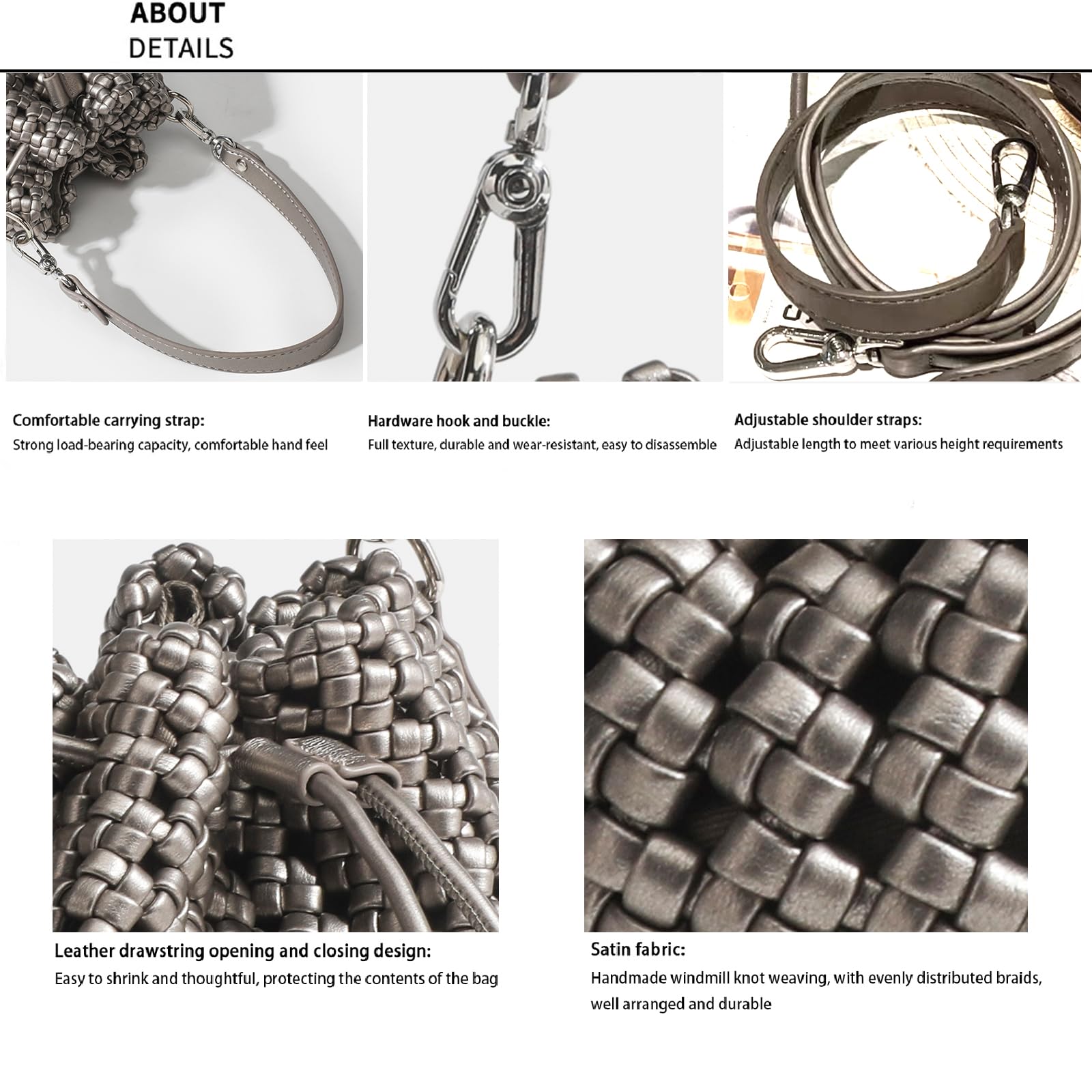 Hollow Bucket Tote Bag -  by Handbags Specialist Headquarter | Available at Handbags Specialist Headquarter