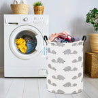 Collapsible Canvas Hamper by LANGYASHAN - Laundry Baskets by Handbags Specialist Headquarter | Available at Handbags Specialist Headquarter