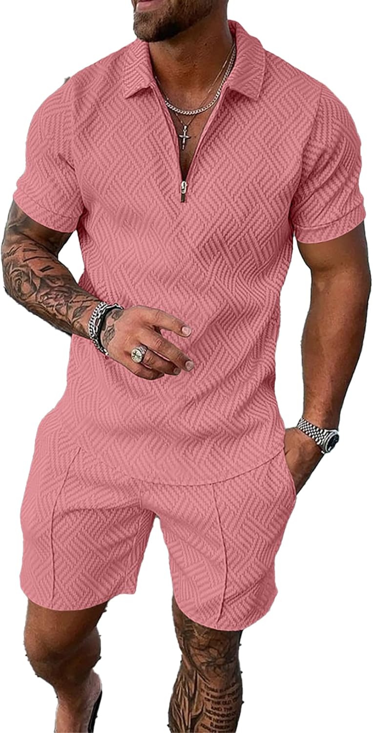 Men's Summer Tracksuit 2-Piece Set