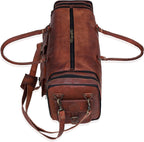 Vintage Leather 32 Handmade Travel Duffle Bag
