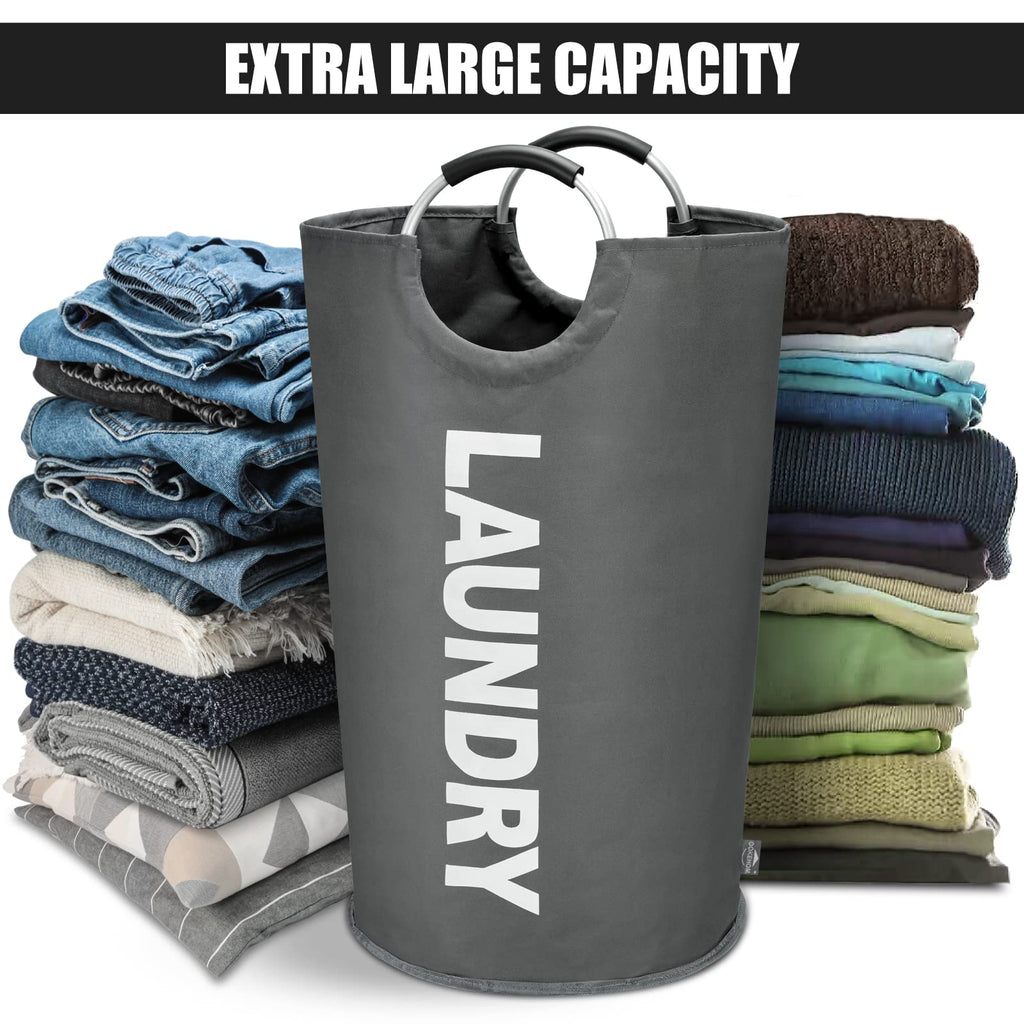 FoldAway Laundry Hamper - Laundry Baskets by Handbags Specialist Headquarter | Available at Handbags Specialist Headquarter