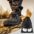 Clear View Travel Shoe Bags - 12 Pack -  by Handbags Specialist Headquarter | Available at Handbags Specialist Headquarter