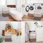 HomeHacks Duo Waterproof Laundry Baskets - Laundry Baskets by Handbags Specialist Headquarter | Available at Handbags Specialist Headquarter