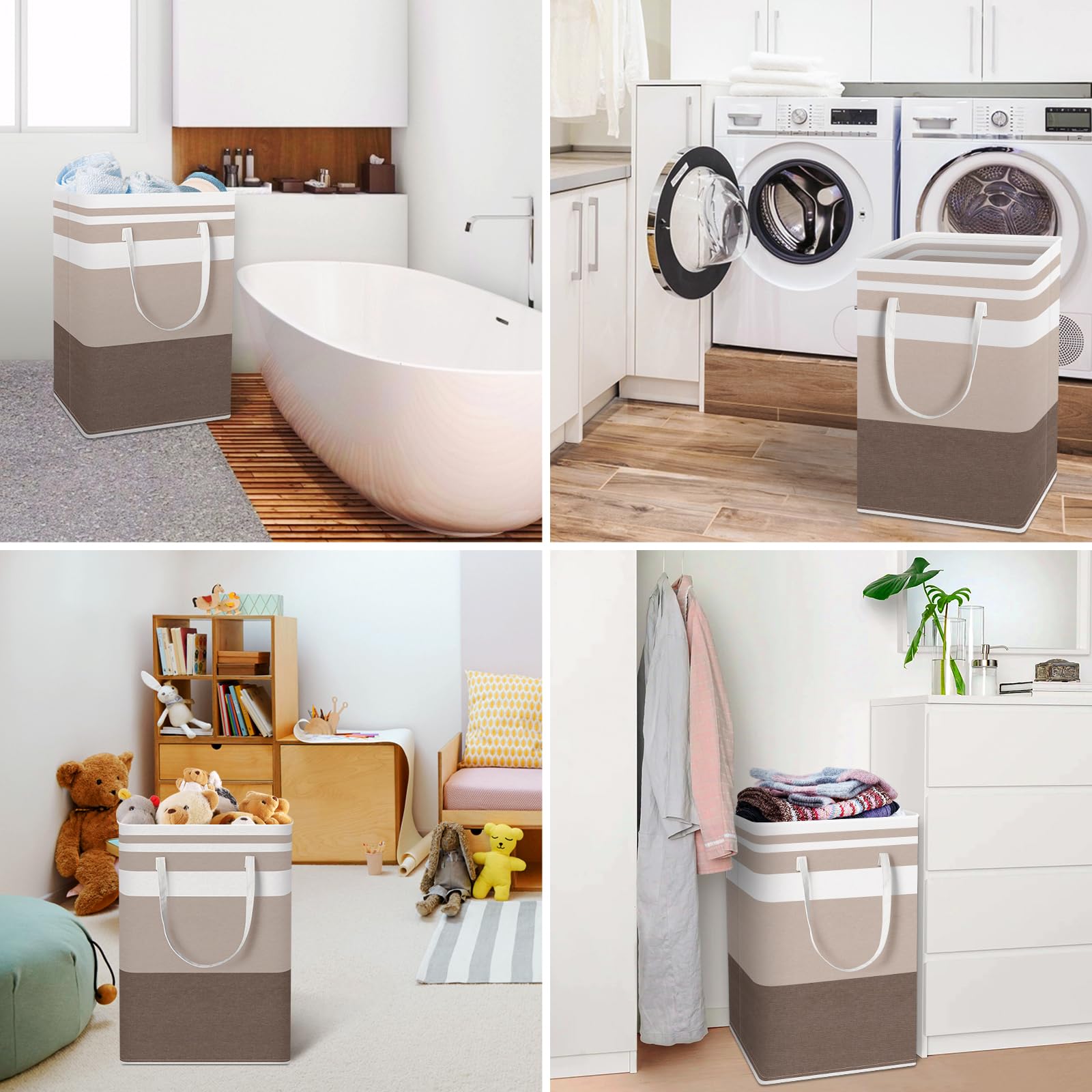 HomeHacks Duo Waterproof Laundry Baskets - Laundry Baskets by Handbags Specialist Headquarter | Available at Handbags Specialist Headquarter