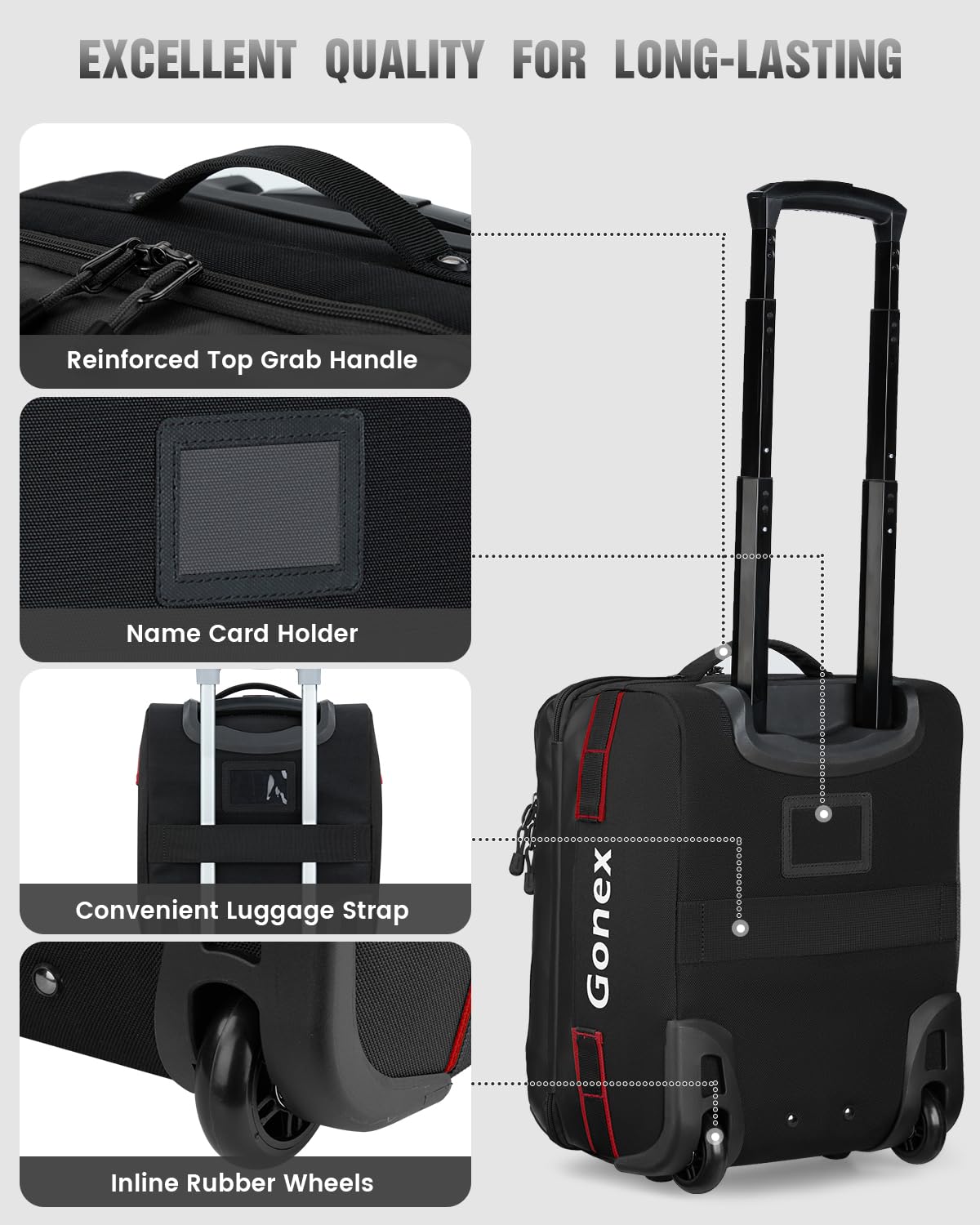 Gonex 70L Wheeled Duffle - Olive Green Travel Bag -  by Handbags Specialist Headquarter | Available at Handbags Specialist Headquarter