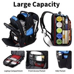 SHRRADOO 50L USB Travel Laptop Backpack - Airline Approved - Backpack Bags by Handbags Specialist Headquarter | Available at Handbags Specialist Headquarter