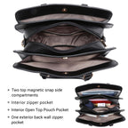 Women’s 2pc Tote & Wallet Handbag Set with 3 Compartments