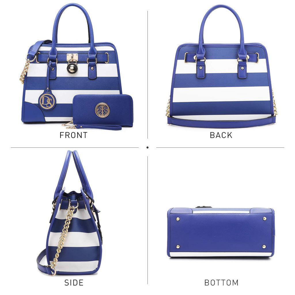 Dasein Women’s 2pcs Satchel & Shoulder Bag Set