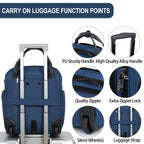 EMPSIGN 16 Wheeled Underseat Travel Bag -  by Handbags Specialist Headquarter | Available at Handbags Specialist Headquarter