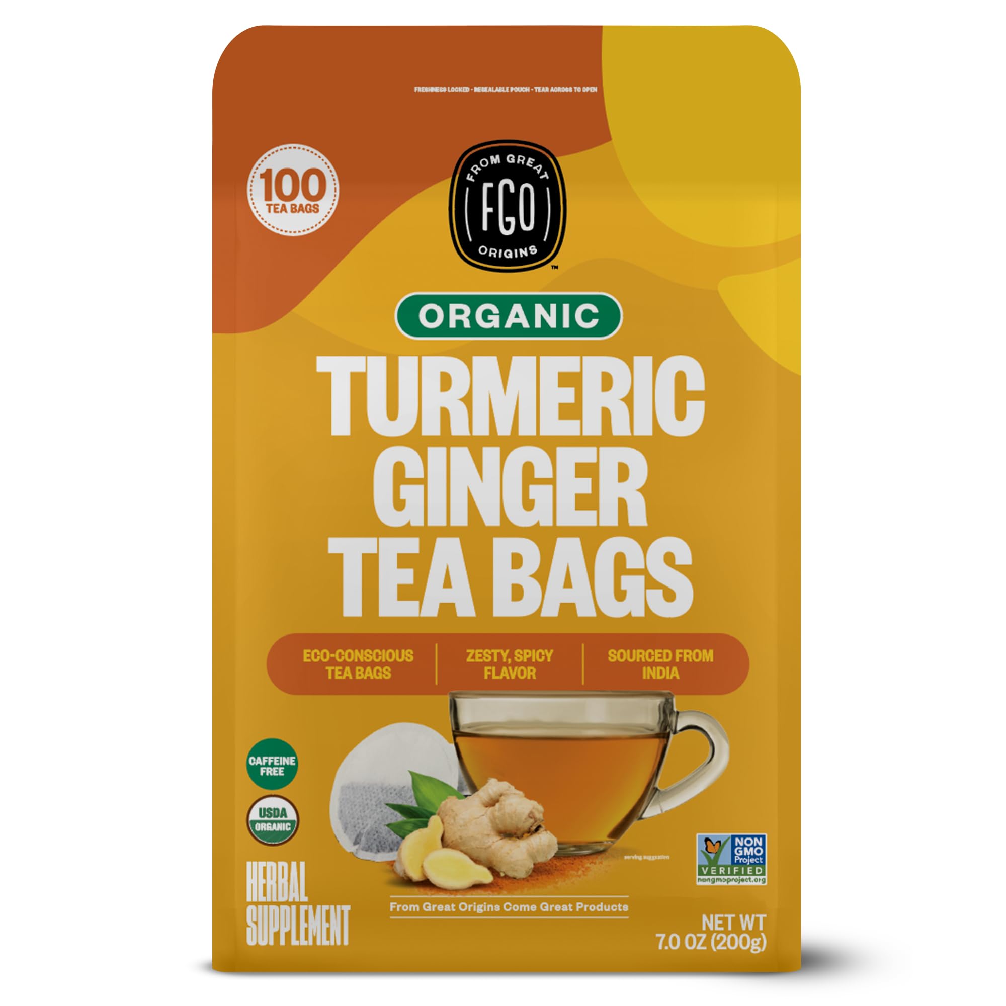 ElderZen Organic Tea - Caffeine-Free Eco Bags -  by Handbags Specialist Headquarter | Available at Handbags Specialist Headquarter