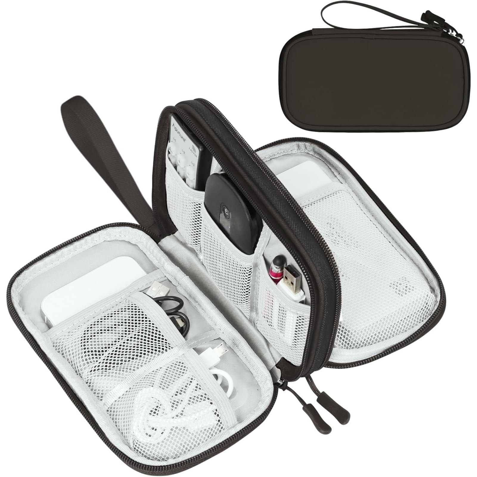 FYY All-in-One Travel Cable Organizer Pouch -  by Handbags Specialist Headquarter | Available at Handbags Specialist Headquarter