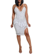 Mesh Bodycon Mini Dress