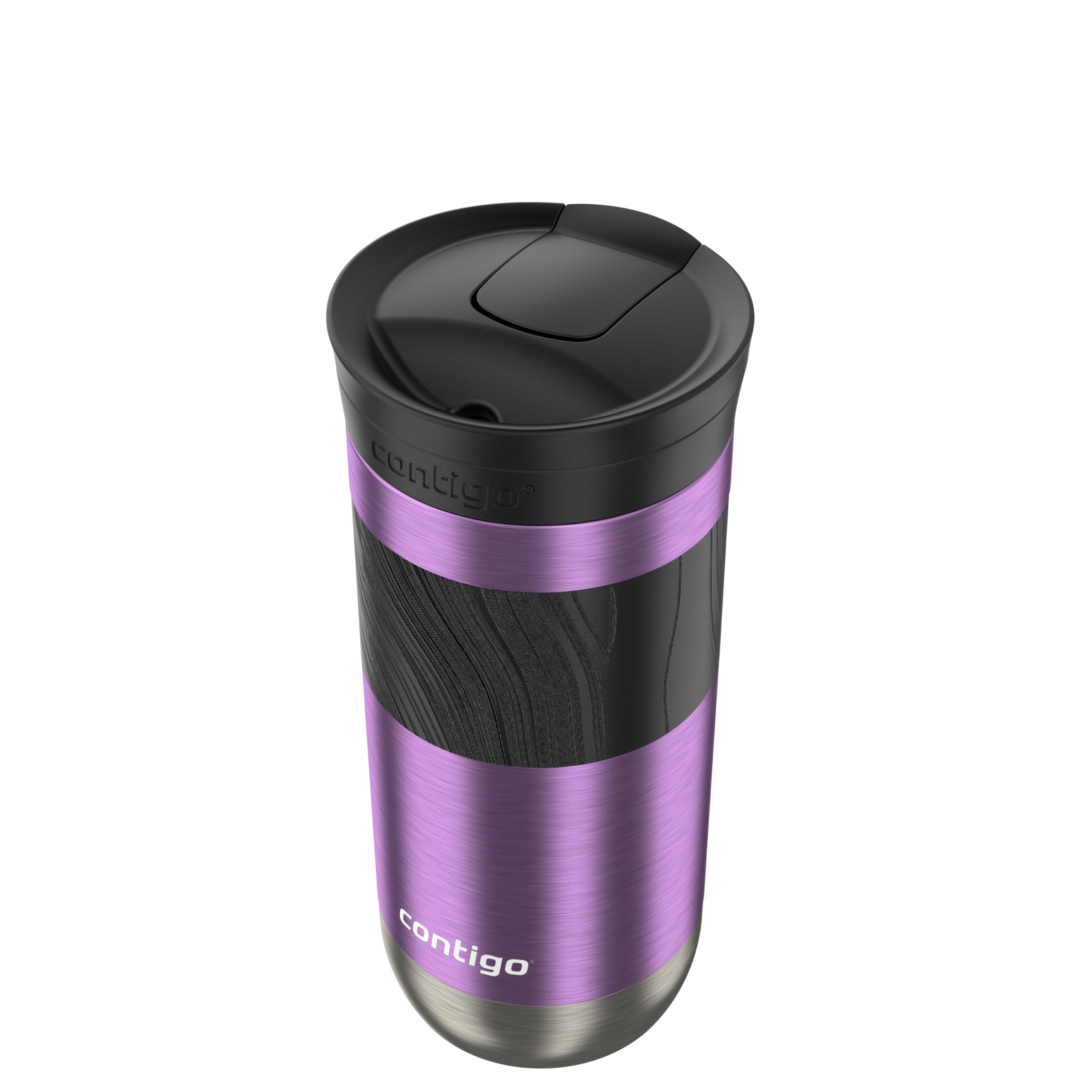 SNAPSEAL Grip Stainless Travel Mug 20oz - Blue/Berry - Water Bottles by Handbags Specialist Headquarter | Available at Handbags Specialist Headquarter
