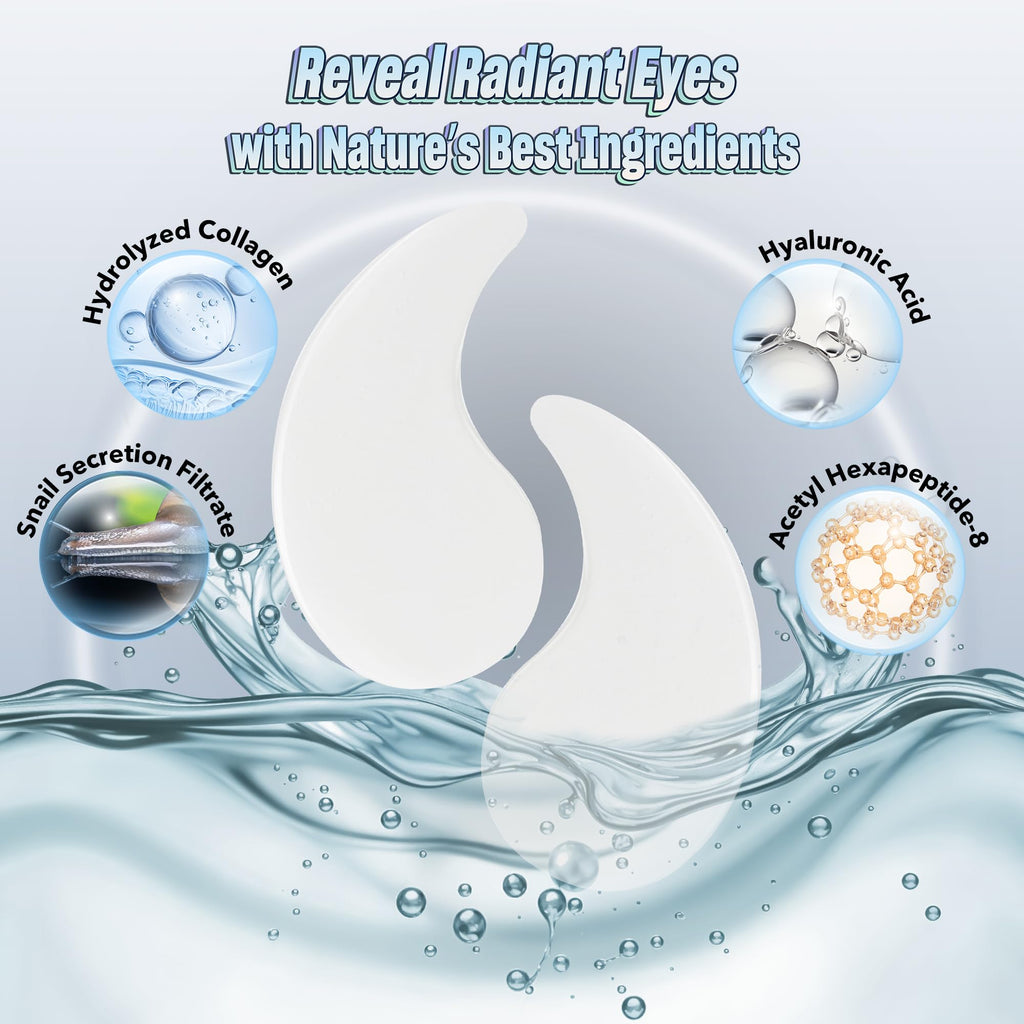 GoldenEye Glow Patches: 60-Pack for Radiant Eyes -  by Handbags Specialist Headquarter | Available at Handbags Specialist Headquarter