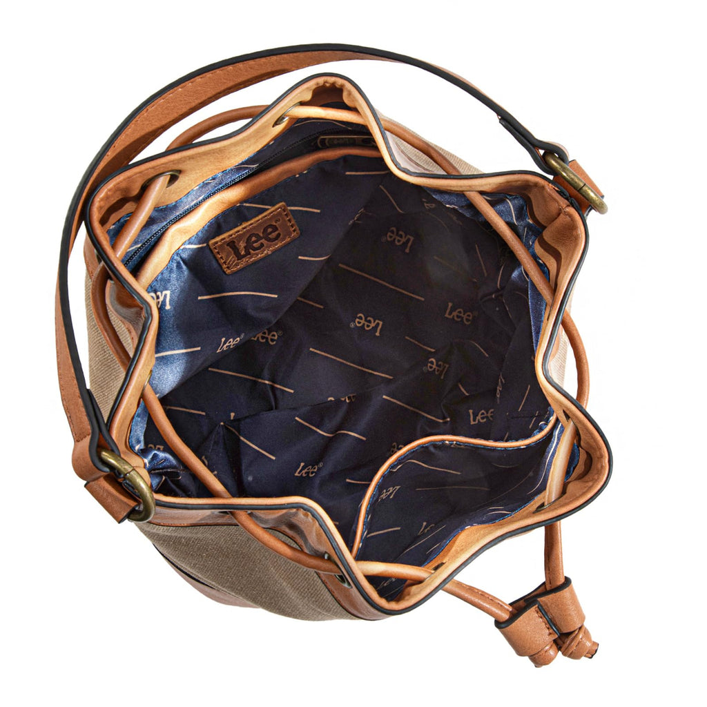 Montana West Lee Drawstring Hobo Bucket Bag -  by Handbags Specialist Headquarter | Available at Handbags Specialist Headquarter