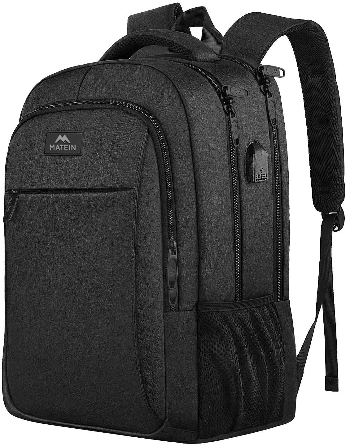 MATEIN SleekGuard Laptop Backpack with USB Port - Backpack Bags by Handbags Specialist Headquarter | Available at Handbags Specialist Headquarter