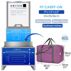 Narwey Air Duffle 22x14x9 - Luggage Travel Bags by Handbags Specialist Headquarter | Available at Handbags Specialist Headquarter