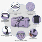 VoyageMax 65L Foldable Duffel - Water-Repellent