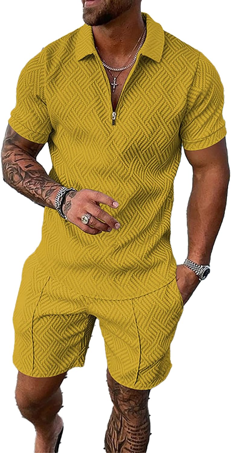 Men's Summer Tracksuit 2-Piece Set