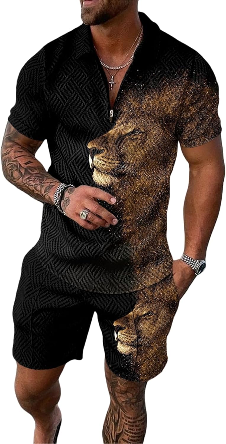 Men's Summer Tracksuit 2-Piece Set