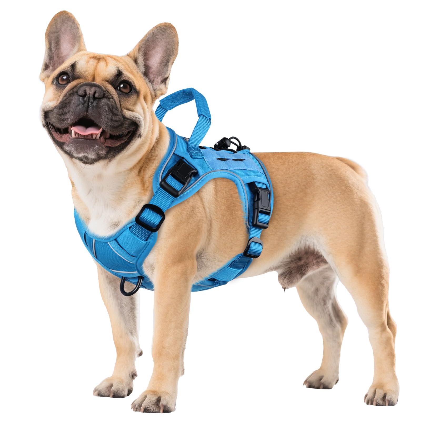 GuardianGrip Tactical Dog Vest - Large, Reflective, Green -  by Handbags Specialist Headquarter | Available at Handbags Specialist Headquarter