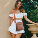 Tassel Charm Crossbody Bag for Women -  by Handbags Specialist Headquarter | Available at Handbags Specialist Headquarter