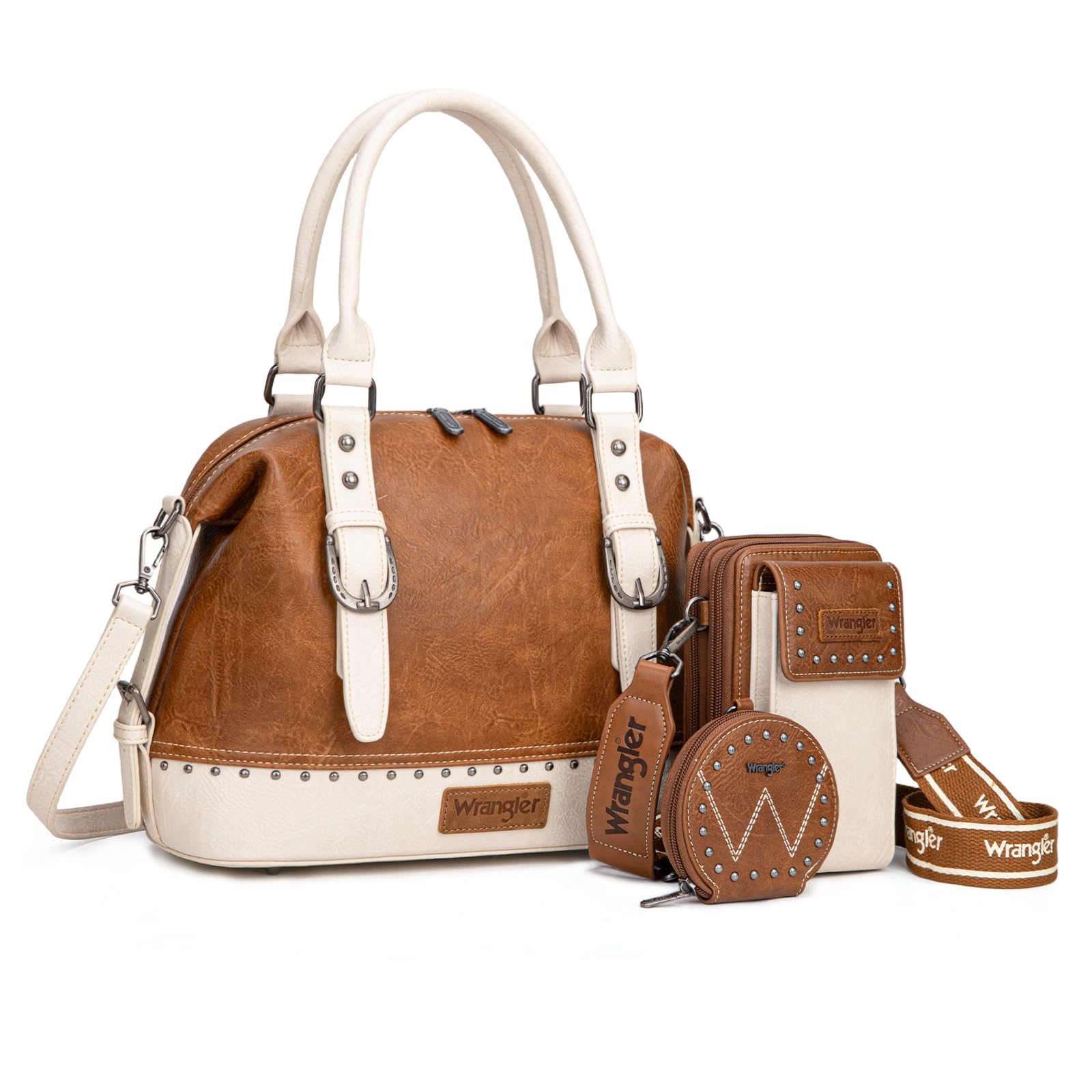 Wrangler Women's Trio: Satchel, Phone Bag & Coin Purse