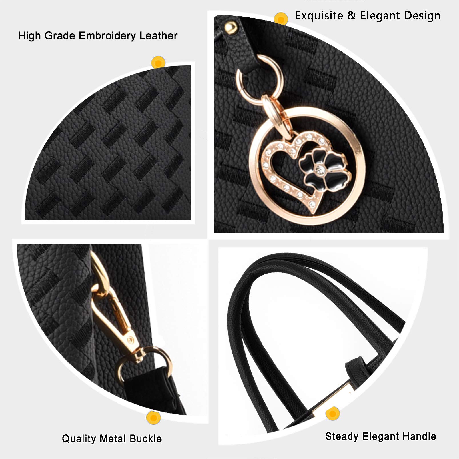 COCIFER Women's Shoulder Tote Handbag