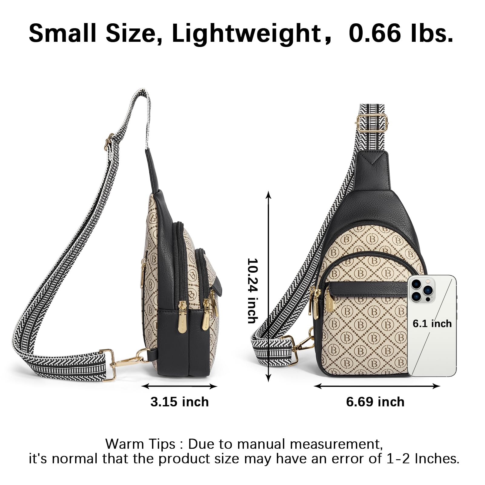 BOSTANTEN Chic Leather Crossbody Sling Bag -  by Handbags Specialist Headquarter | Available at Handbags Specialist Headquarter