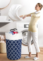 Collapsible Hamper Bag - Grey - Laundry Baskets by Handbags Specialist Headquarter | Available at Handbags Specialist Headquarter