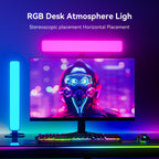 SyncGlow RGB LED Light Bar with Remote & Modes - Gaming Accessories by Handbags Specialist Headquarter | Available at Handbags Specialist Headquarter