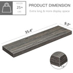 Rustic Farmhouse Shelves (008-40BN) - Decor by Handbags Specialist Headquarter | Available at Handbags Specialist Headquarter