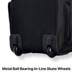 Olympia 22 Max Wheeled Duffel: 8-Pocket Water-Resist -  by Handbags Specialist Headquarter | Available at Handbags Specialist Headquarter