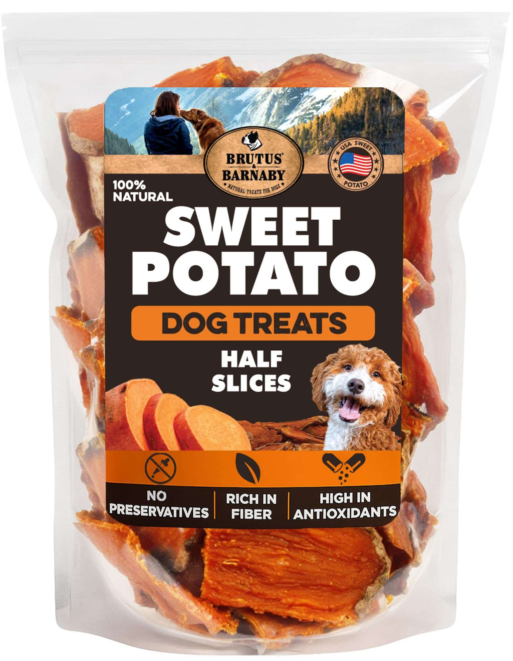 Brutus & Barnaby Sweet Potato Pup Delights - Pet Supplies by Handbags Specialist Headquarter | Available at Handbags Specialist Headquarter
