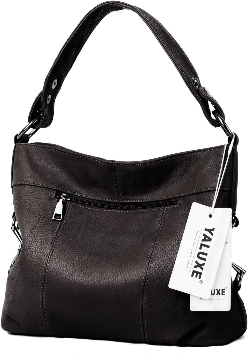 YALUXE Chic Leather Hobo & Crossbody Bags - Shoulder Bags by Handbags Specialist Headquarter | Available at Handbags Specialist Headquarter