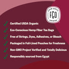 ElderZen Organic Tea - Caffeine-Free Eco Bags -  by Handbags Specialist Headquarter | Available at Handbags Specialist Headquarter