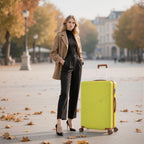 Cosbarn 5-Piece ABS Spinner Luggage Set with TSA Lock