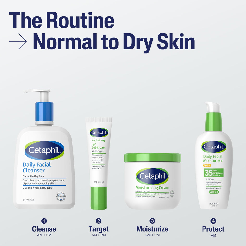 Cetaphil Gentle Foam Cleanser - 20 oz for Sensitive Skin -  by Handbags Specialist Headquarter | Available at Handbags Specialist Headquarter