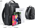 BOPai Executive Leather Backpack with USB Charging - Backpacks by Handbags Specialist Headquarter | Available at Handbags Specialist Headquarter