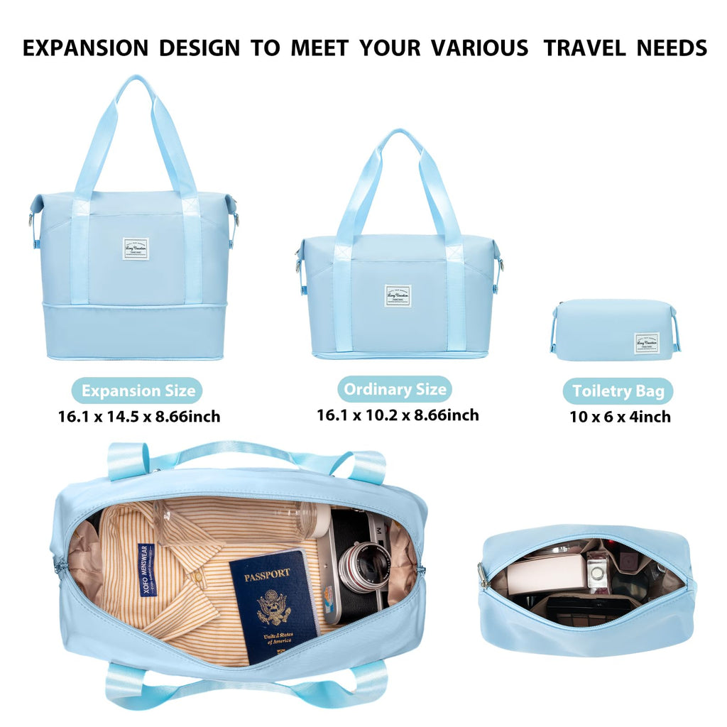 VoyagePro 6-Piece Hardshell Luggage Set - Luggage Travel Bags by Handbags Specialist Headquarter | Available at Handbags Specialist Headquarter