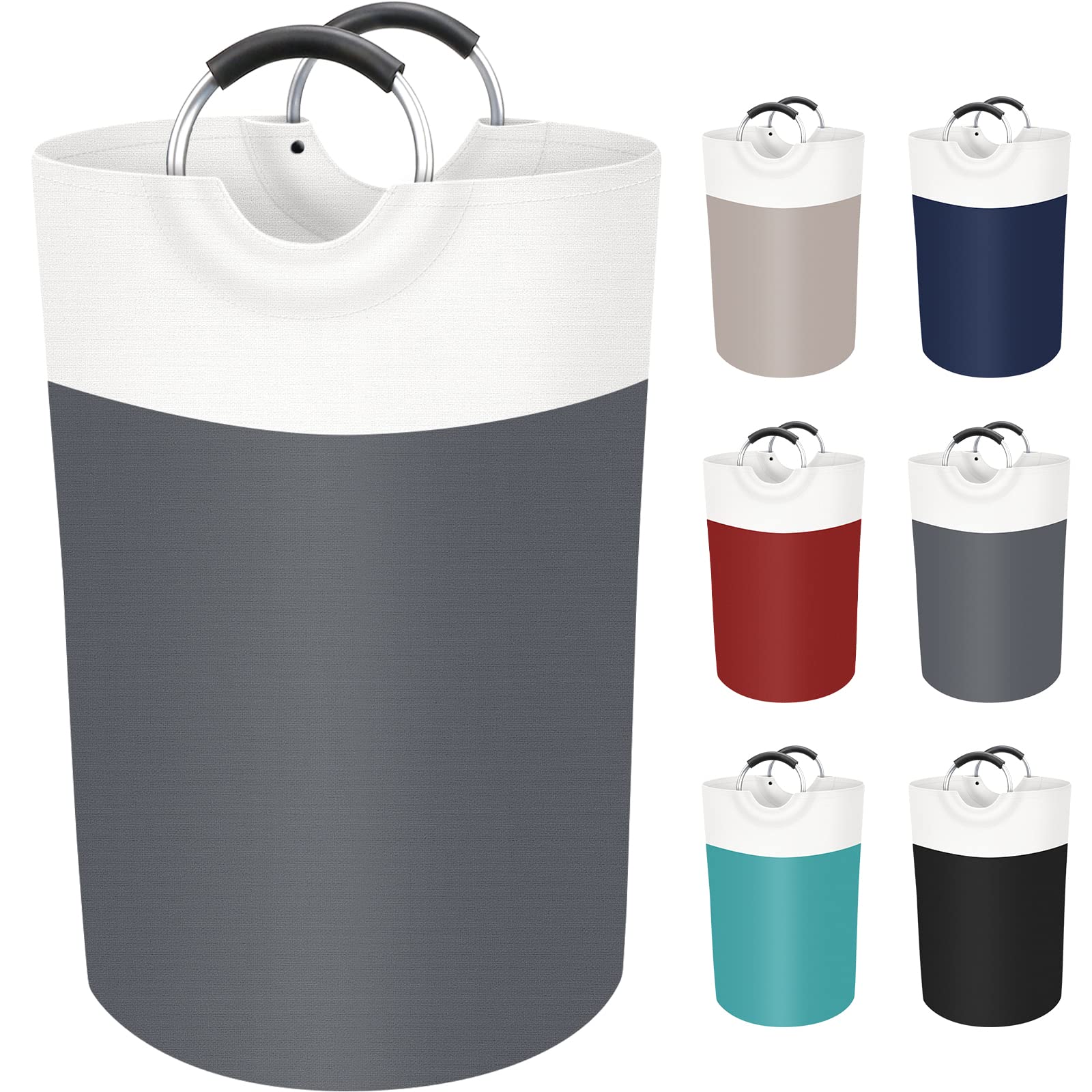 BlissTotes 90L Collapsible Laundry Hamper - Black - Laundry Baskets by Handbags Specialist Headquarter | Available at Handbags Specialist Headquarter