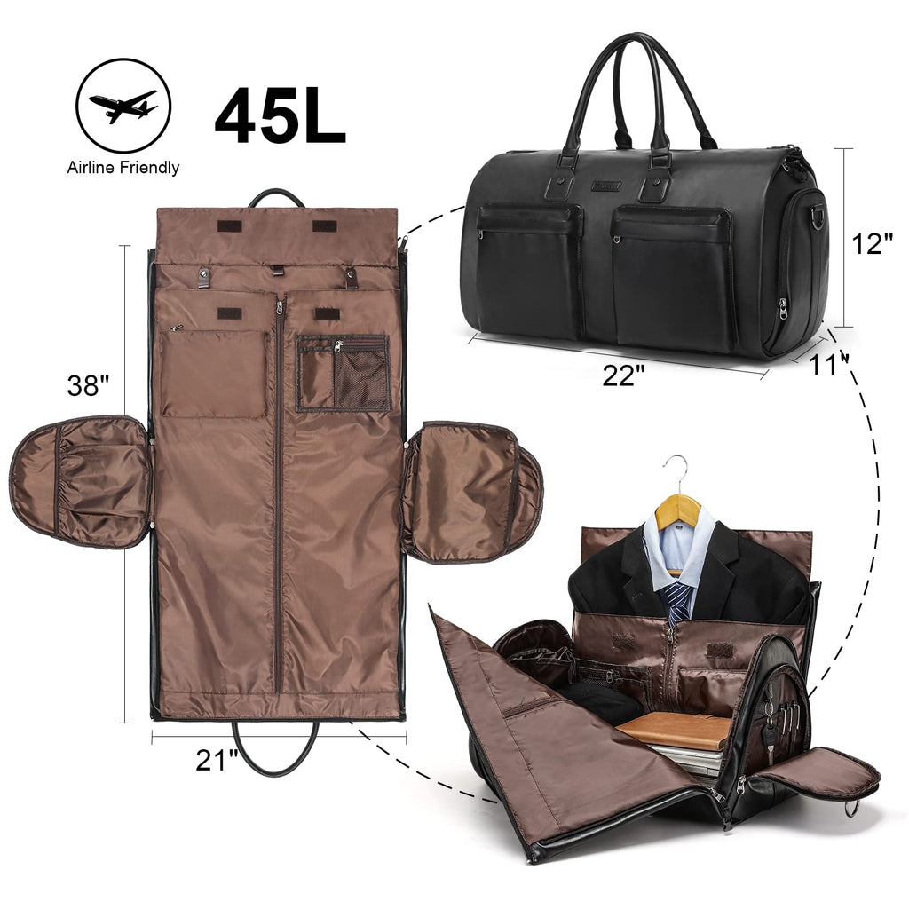 Modoker Travel Garment Bag - Versatile & Stylish - Luggage Travel Bags by Handbags Specialist Headquarter | Available at Handbags Specialist Headquarter