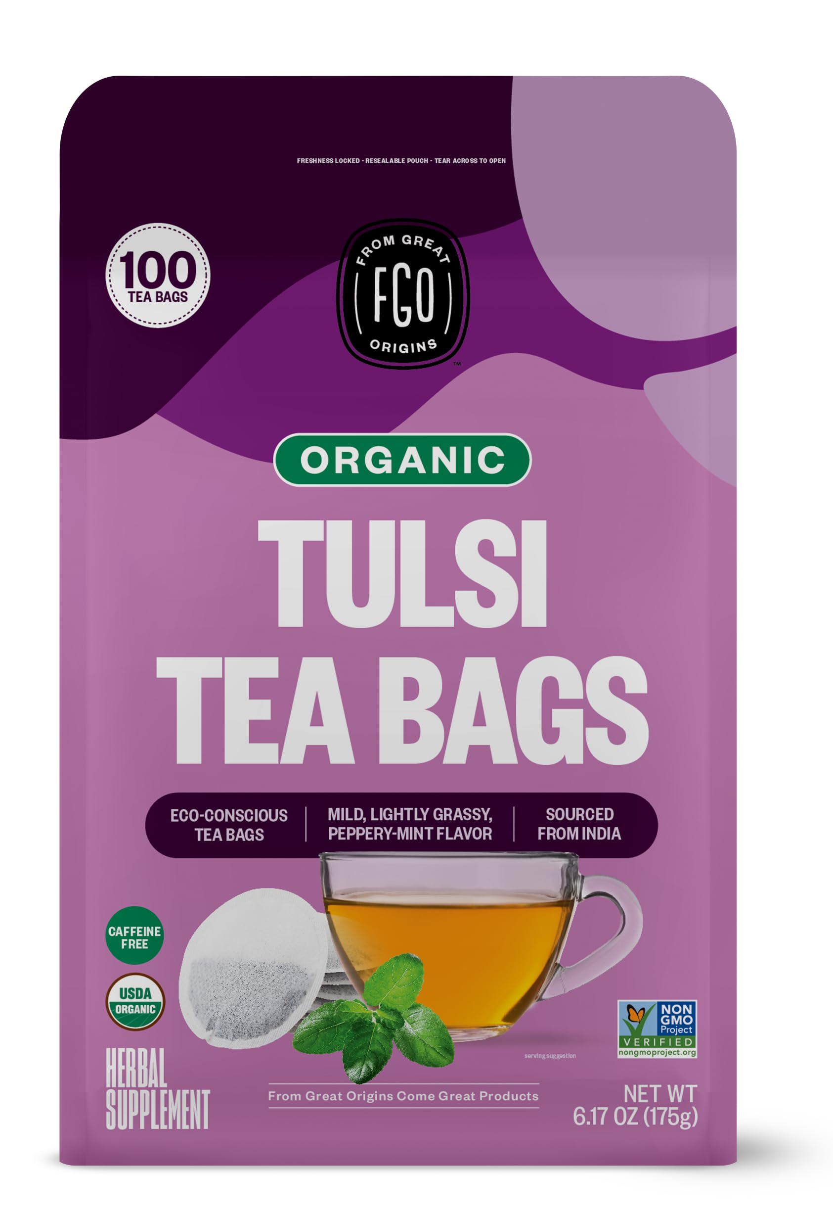 ElderZen Organic Tea - Caffeine-Free Eco Bags -  by Handbags Specialist Headquarter | Available at Handbags Specialist Headquarter